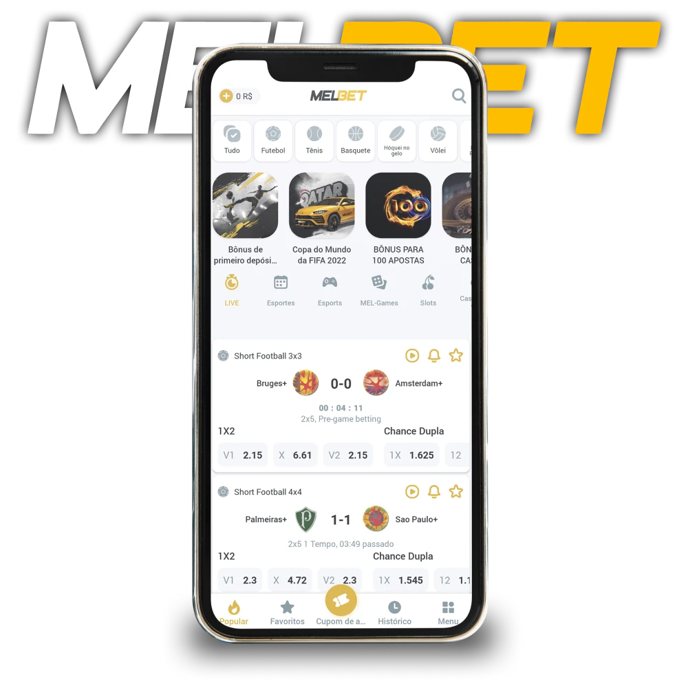 Use o Melbet app para ter a melhor experiência de apostas.
