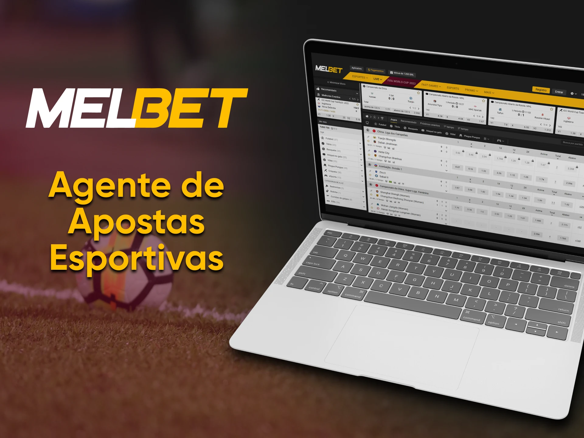 Na Melbet, você pode apostar em qualquer evento esportivo.