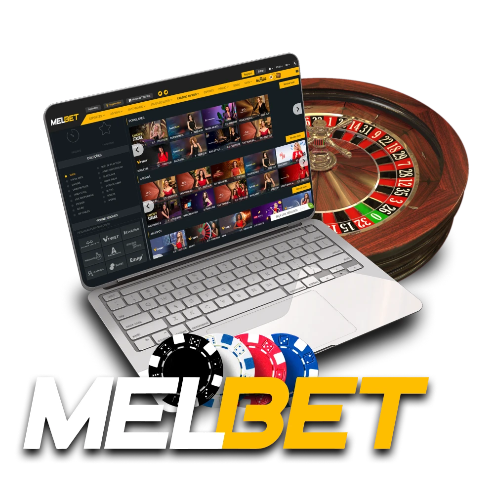 Para jogos de cassino ao vivo, escolha Melbet.