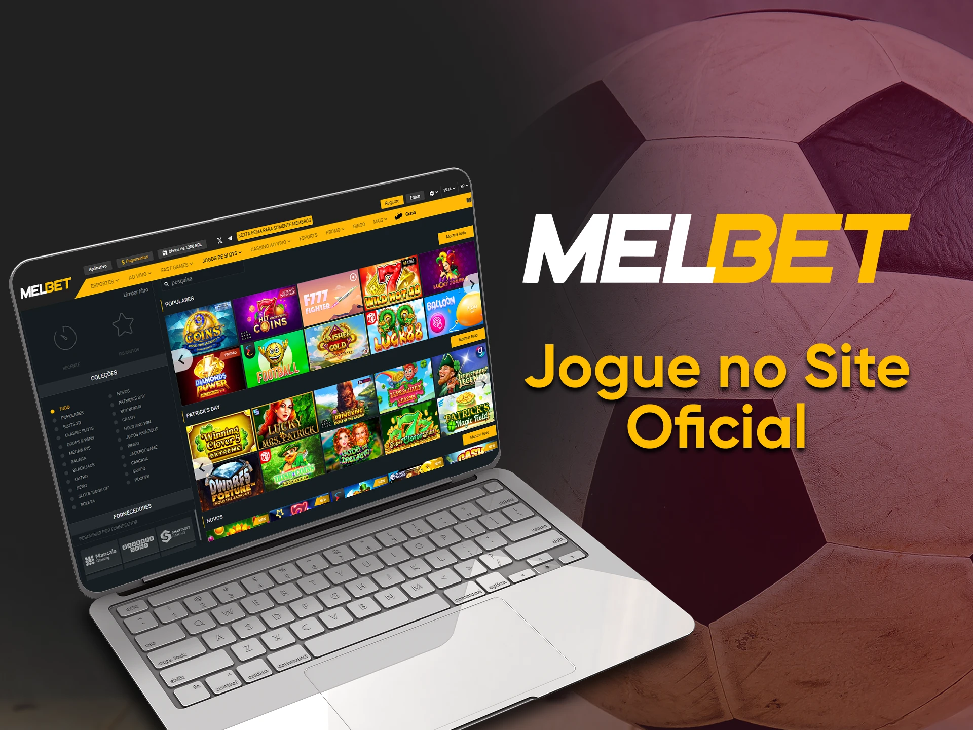 Jogue no site oficial da Melbet.
