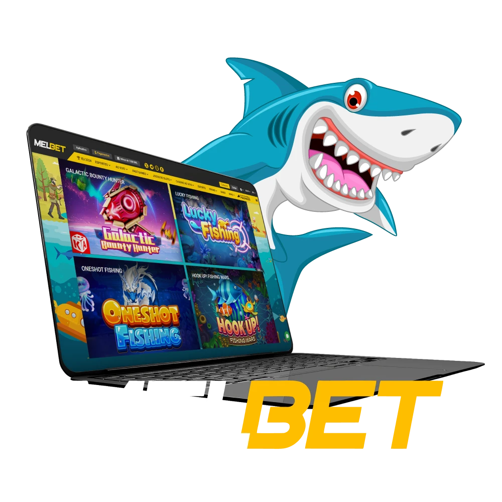 Jogue caça e pesca com Melbet.